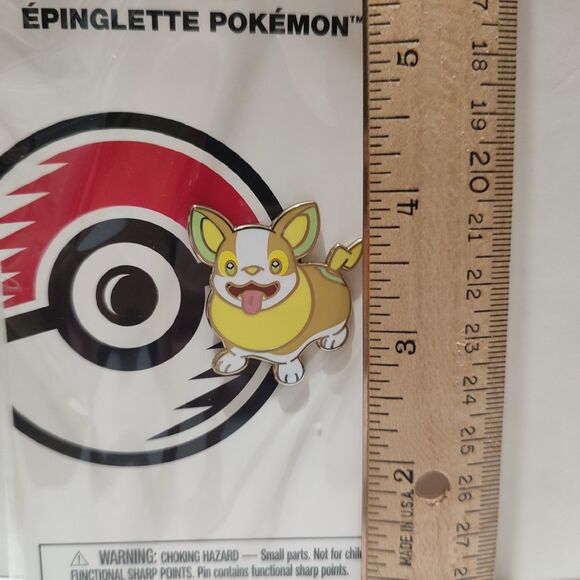 Pokemon TCG Yamper Enamel Pin Official Nintendo Collectible Lapel Badge - Picture 3 of 3